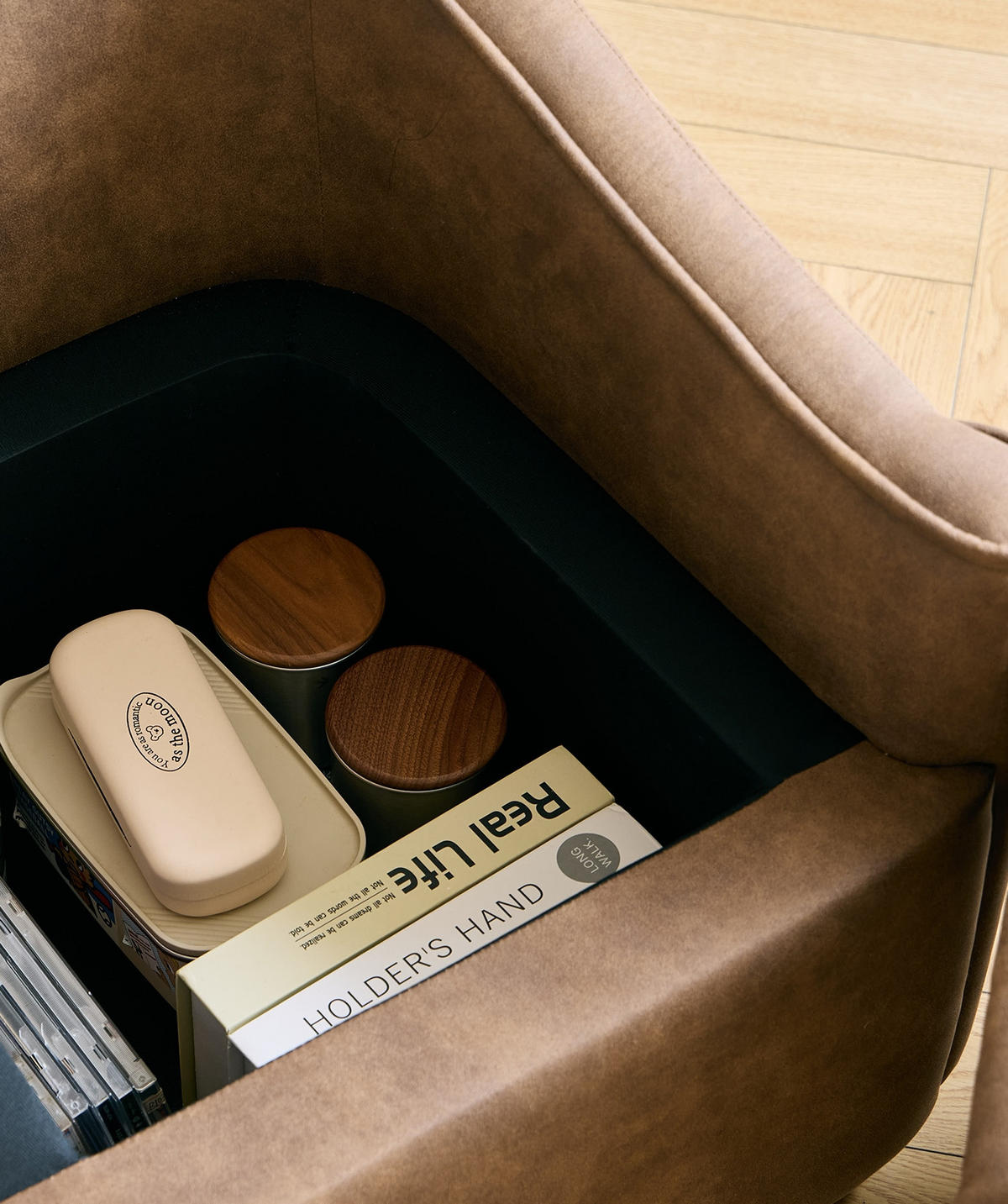 SESSEL Holz Braun - Braun, Holz (61/63/63cm) - Nordlys