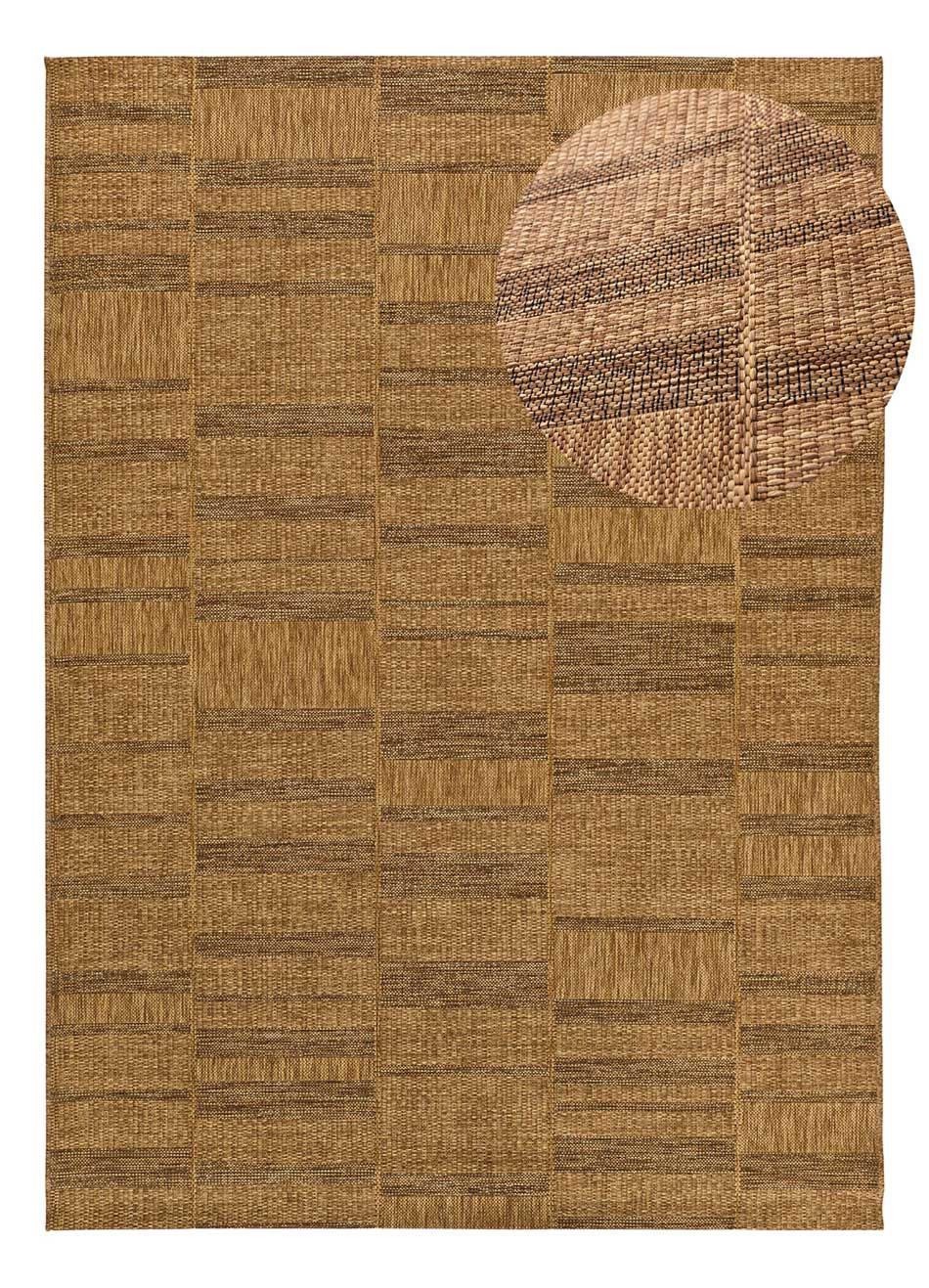 OUTDOORTEPPICH Naturfarben Guinea 120/170 cm - Naturfarben, Naturmaterialien/Textil (120/170cm) - Atticgo
