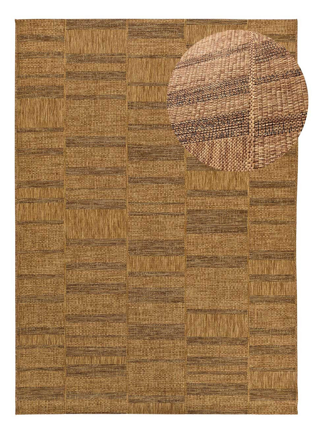 OUTDOORTEPPICH Naturfarben Guinea 120/170 cm - Naturfarben, Naturmaterialien/Textil (120/170cm) - Atticgo