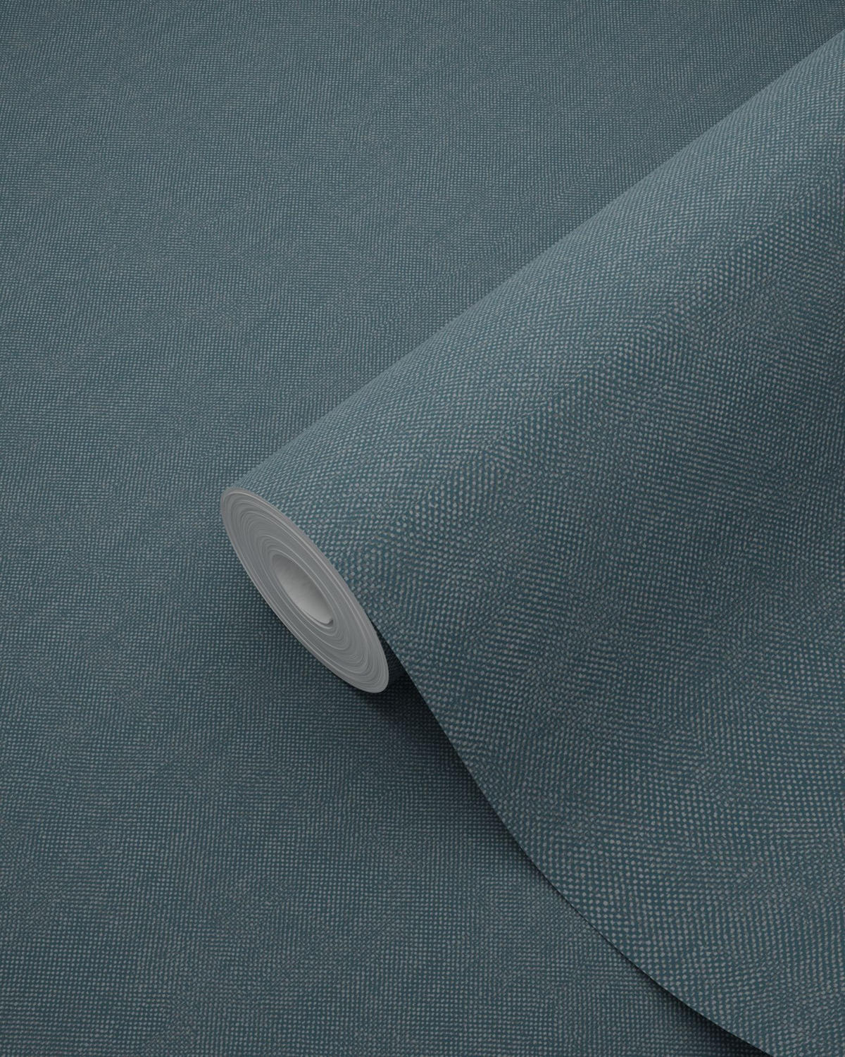 TAPETE Uni 53 cm x 10.05 m - Türkis, Papier (53/1000cm) - Origin Wallcoverings