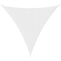 SONNENSEGEL Oxford-Gewebe Dreieckig 4,5x4,5x4,5 m Weiß - Weiß, Textil (450/450cm) - furnicato