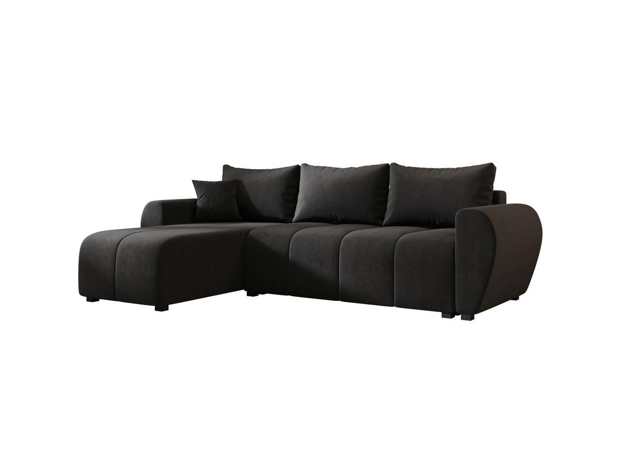 ECKSOFA MOLISA L Itaka 27 Links mit Schlaffunktion - Grau, Textil (245/145cm) - Bedante