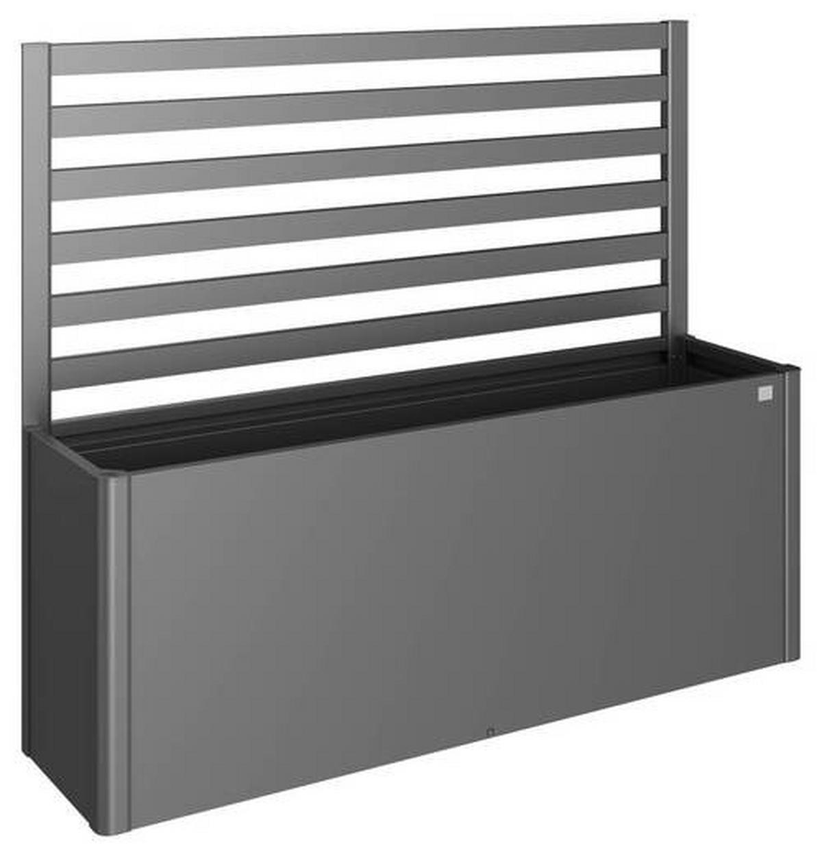 RANKGITTER ohne Hochbeet  - Dunkelgrau, Basics, Metall (201/91/4cm) - Biohort