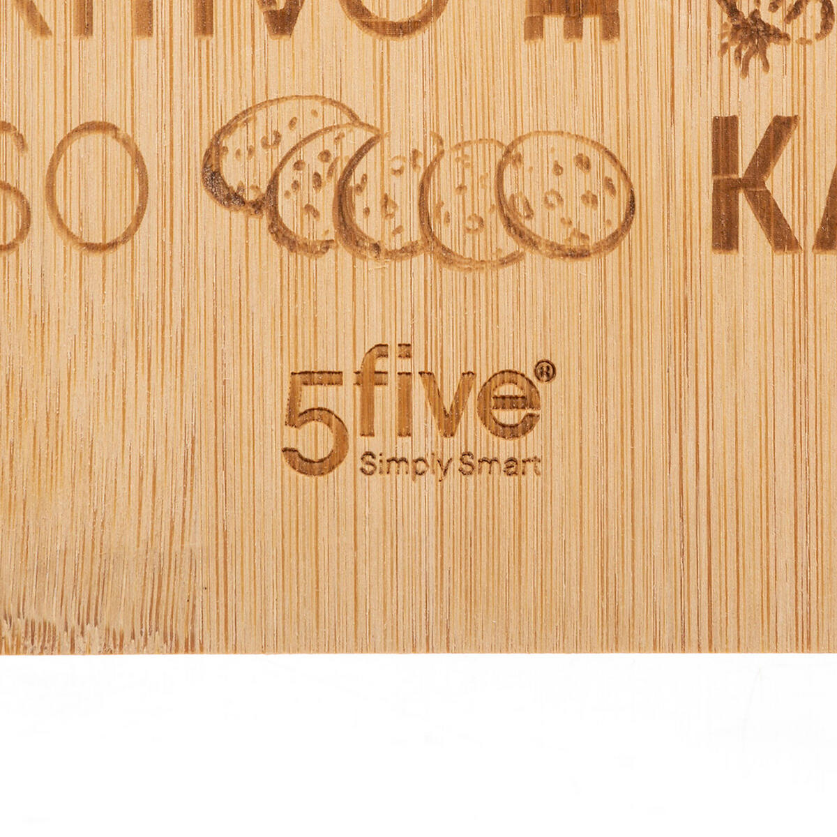 SCHNEIDEBRETT Tapas, Bambus, Braun, 45 cm - Braun, Holz (20/45cm) - 5five Simply Smart