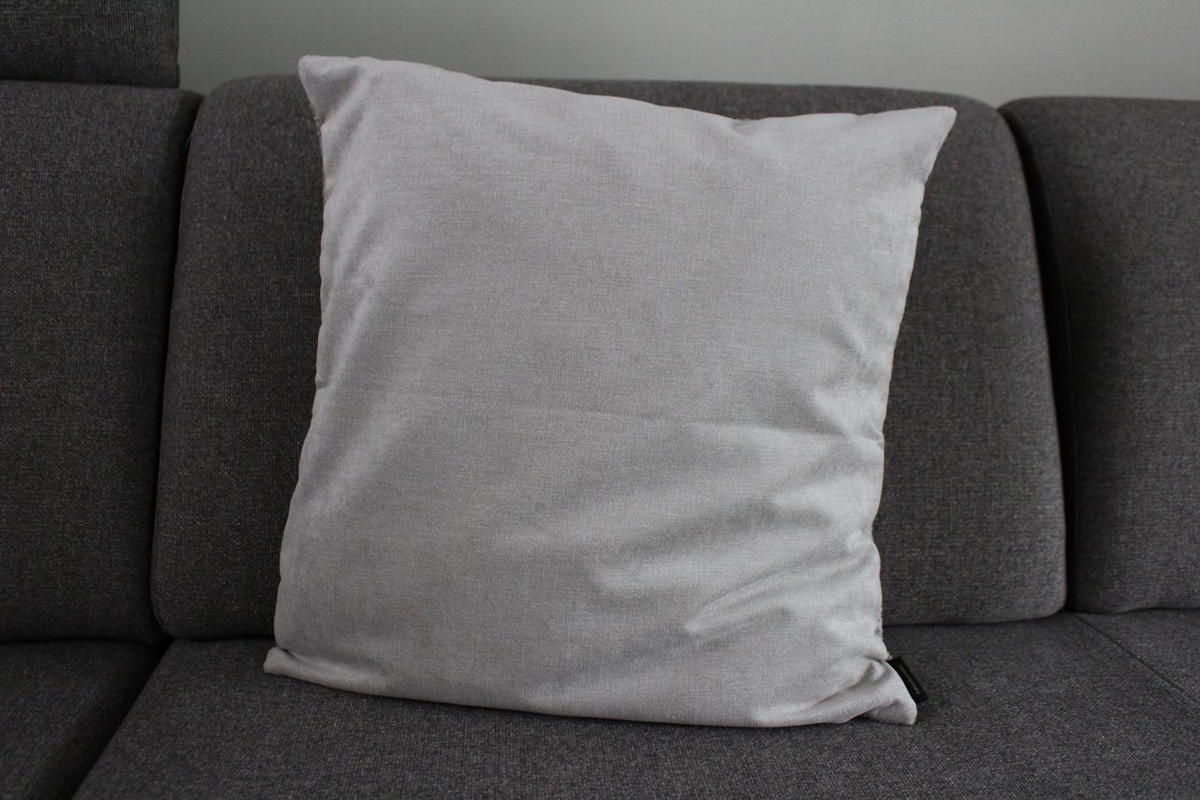 KISSENHÜLLE BAYRON - Taupe, Textil (50/50cm) - Yve! decoration