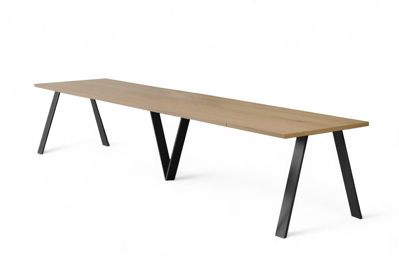 ESSTISCH XXL Lungo ausziehbar 130-405/90/75 cm - Eichefarben, Holzwerkstoff (130/90/75cm) - Endo-Moebel