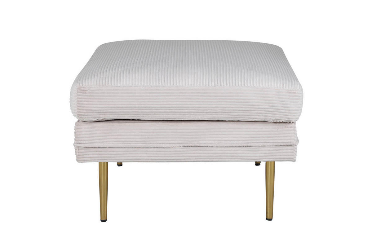 HOCKER beige - Beige, Holzwerkstoff (90/49/70cm) - ebuy24