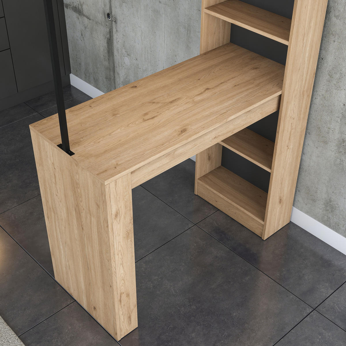 ESSTISCH jacob Braun - Braun, Holz (120/56/199cm) - Habitat Garten