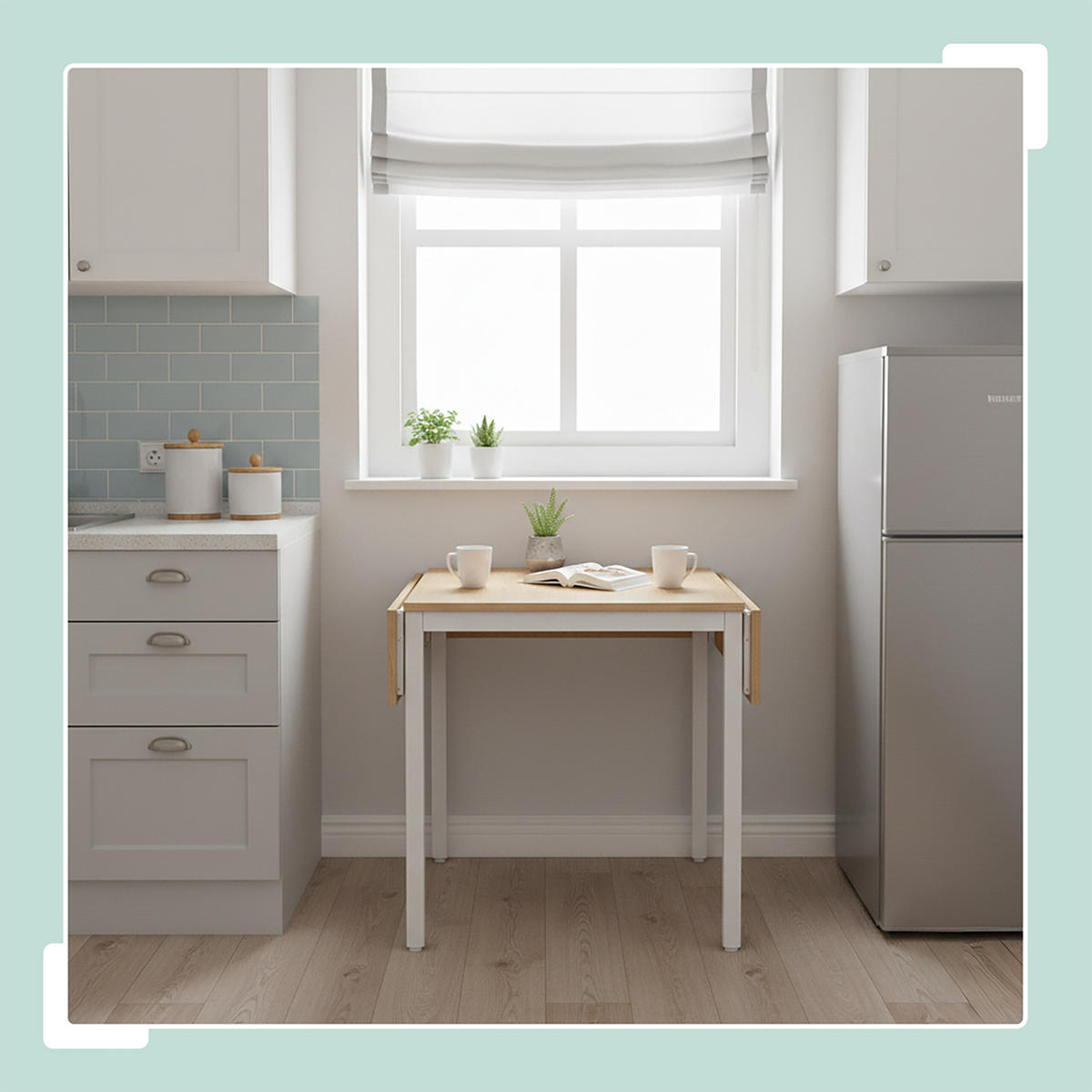 ESSTISCH - Hellbraun, Holzwerkstoff/Metall (78/120/76cm) - Relaxdays