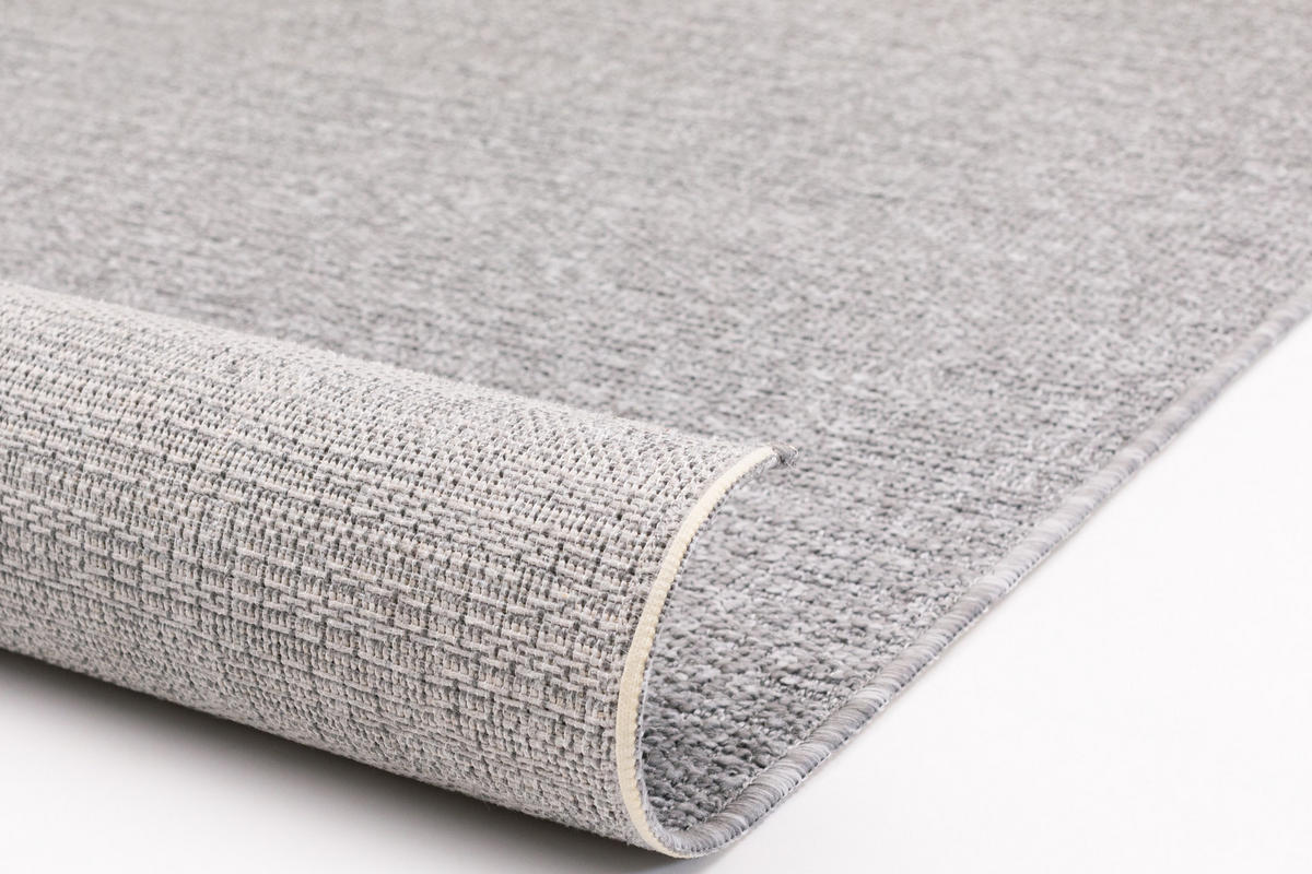 OUTDOORTEPPICH Ereon Silber 120x160 cm - Hellgrau, Textil (120/160cm) - Tesso Living