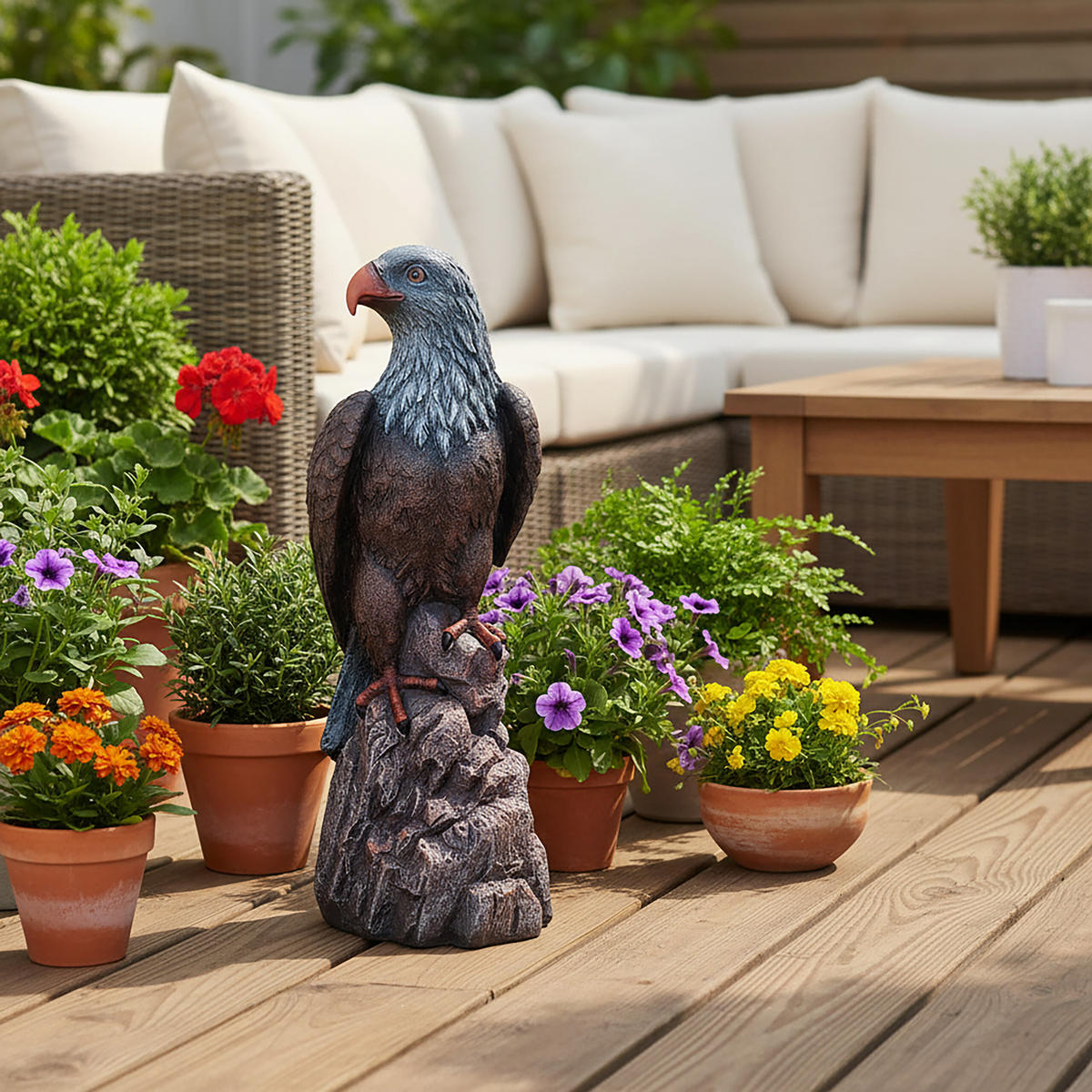 SOCHAORLA - viacfarebná, plast (30/66/36cm) - Relaxdays