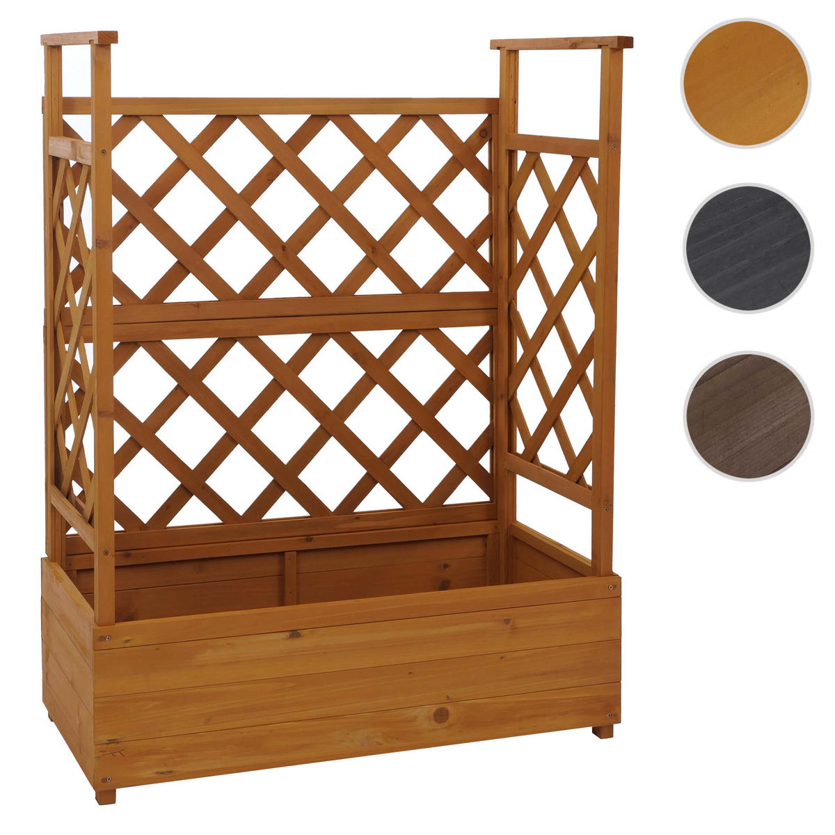 HOCHBEET Braun - Braun, Holz (85/114/44cm) - MCW