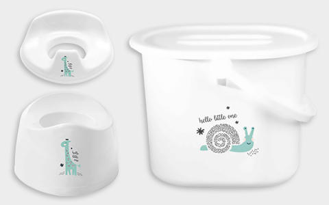 Bébé Jou Windeleimer Töpfchen Toilettenaufsatz