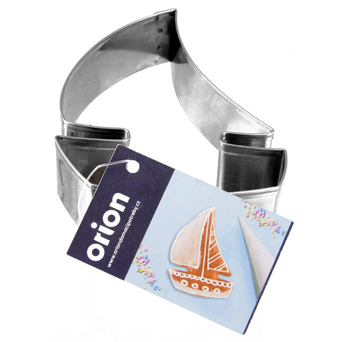 AUSSTECHFORM Segelboot 8,5 cm Silber - Silberfarben, Metall (6/1.5/8.5cm) - Orion 