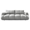 SCHLAFSOFA Mitto - Hellgrau/Schwarz, Holzwerkstoff/Kunststoff (250/85/117cm) - MIRJAN24