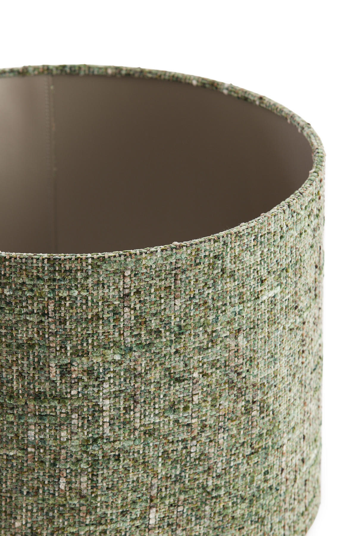 LAMPENSCHIRM Osire Grün 40/40/30 cm - Grün, Textil (40/40/30cm) - Light & Living