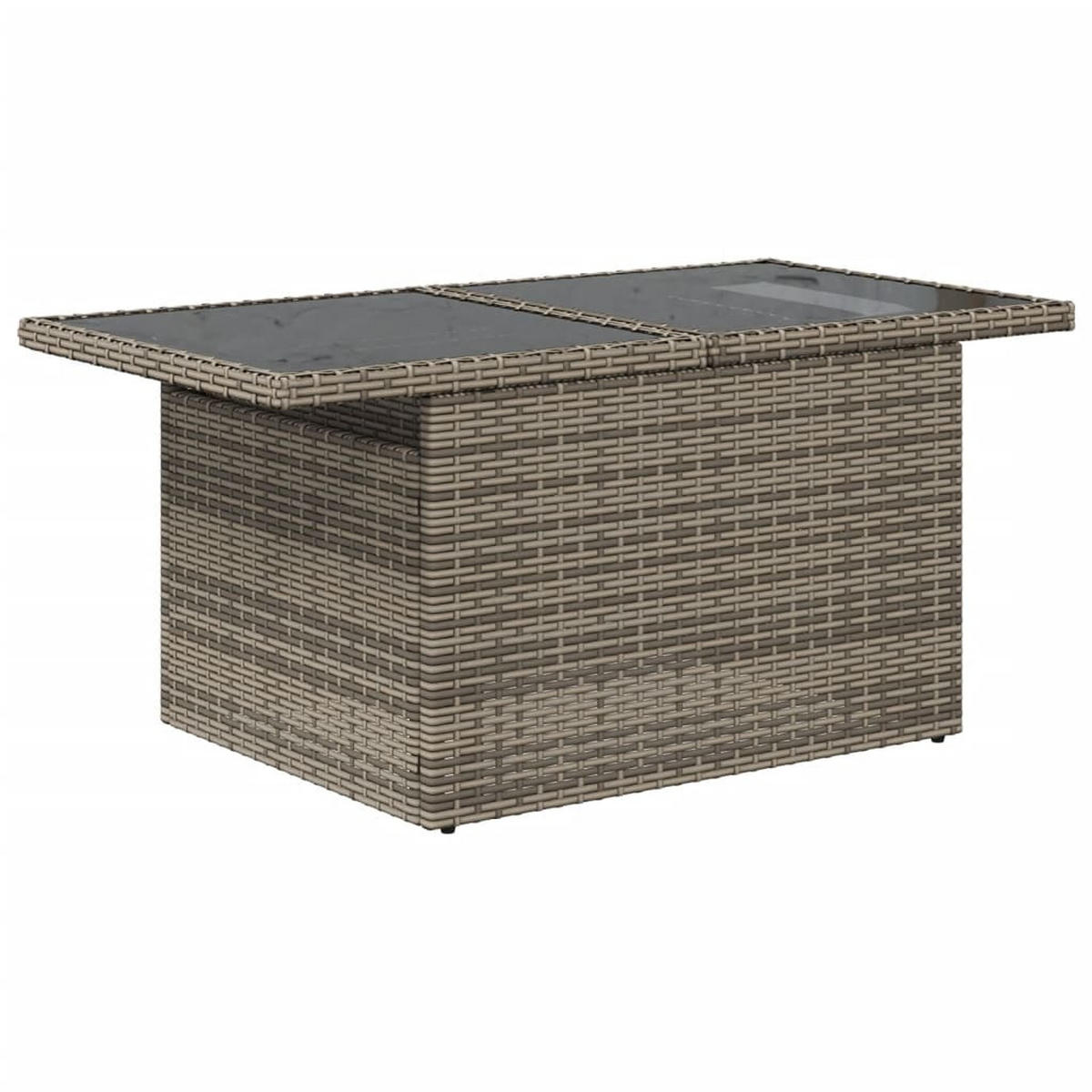 GARTENTISCH Tischlian 55/73/100 cm - Grau, Naturmaterialien (100/55/73cm) - ZMH