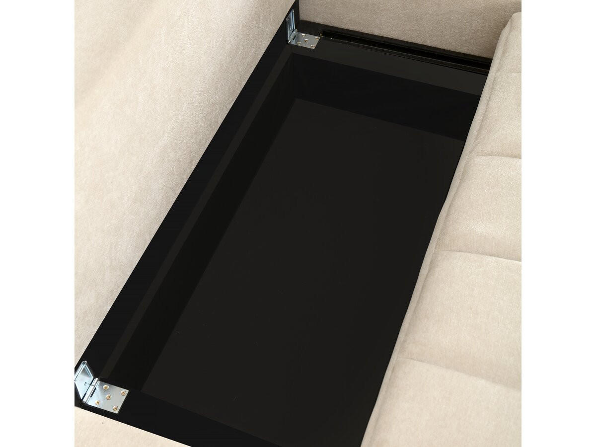 ECKSOFA trocadero beige - Beige, Textil (178/264cm) - Habitat Garten