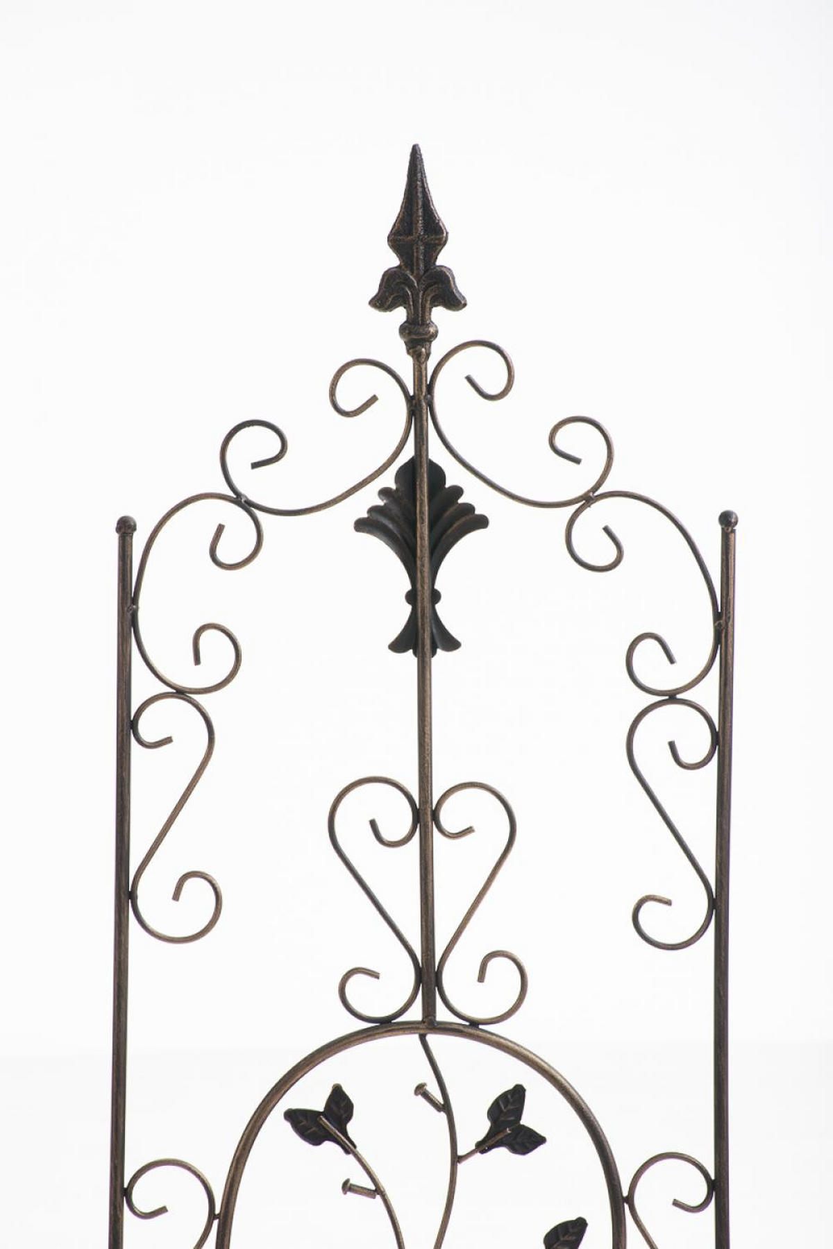 RANKGITTER Metall bronze - Bronzefarben, Metall (35/122/1cm) - CLP