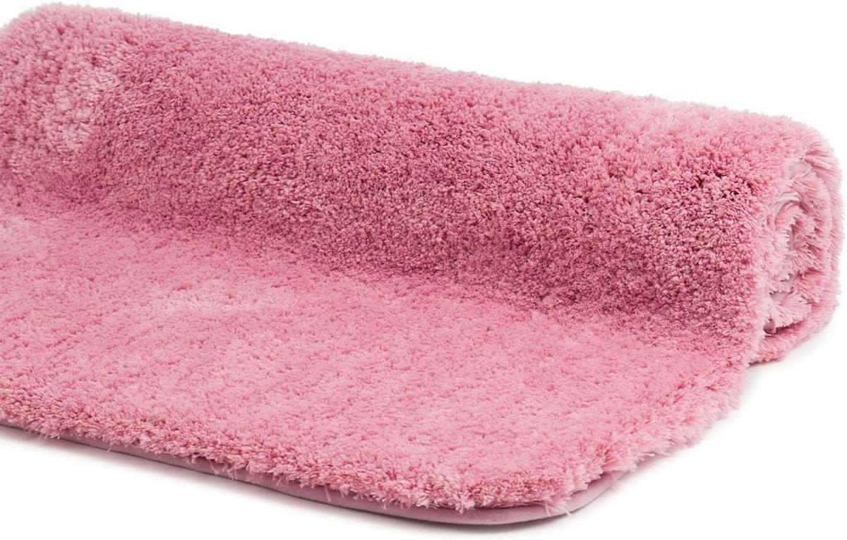 BADTEPPICH Deluxe ALTROSA 70X120CM - Altrosa, Textil (120/70cm)