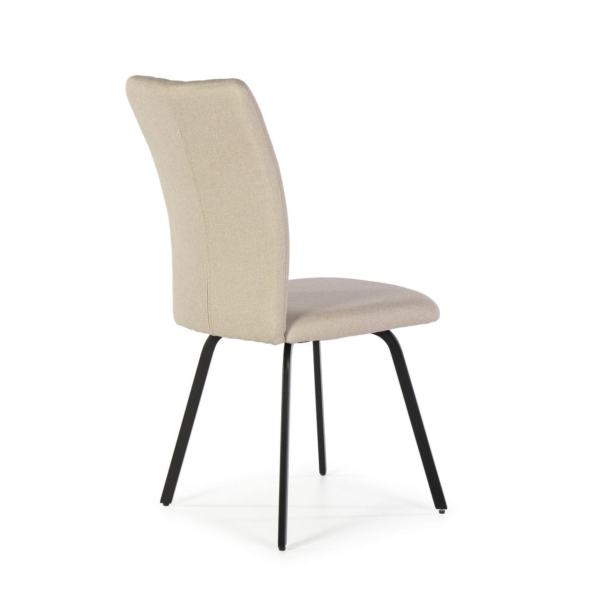 ESSZIMMERSTUHL Pretty Beige 45/57/48 cm 4er-Set - Beige, Textil (57/48/45cm) - Calicosy