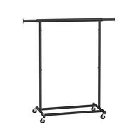 KLEIDERSTÄNDER FREETOWN - Schwarz, Metall (132/160/46cm) - Hansiro