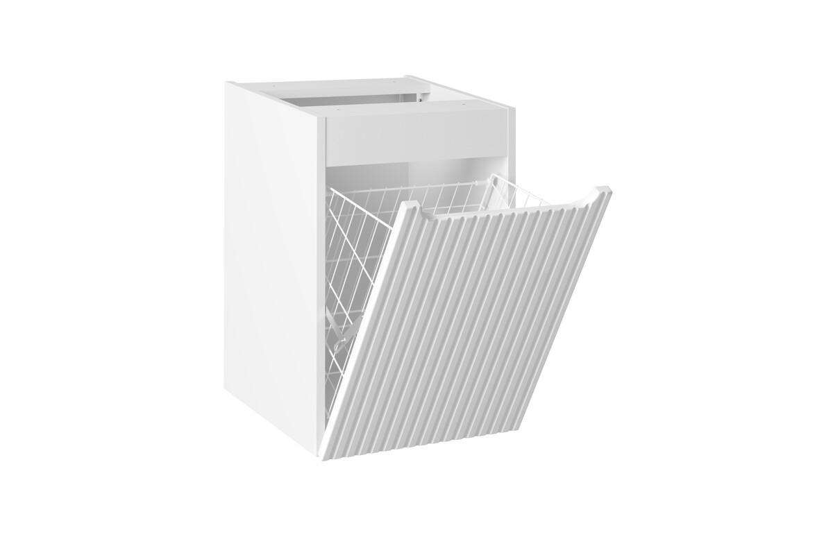 WASCHBECKENUNTERSCHRANK 100 cm 3 Teile - Nova Denim N BM382 in Denim / Weiß Matt - Dunkelblau/Weiß, Holz (100/59.5/40cm)