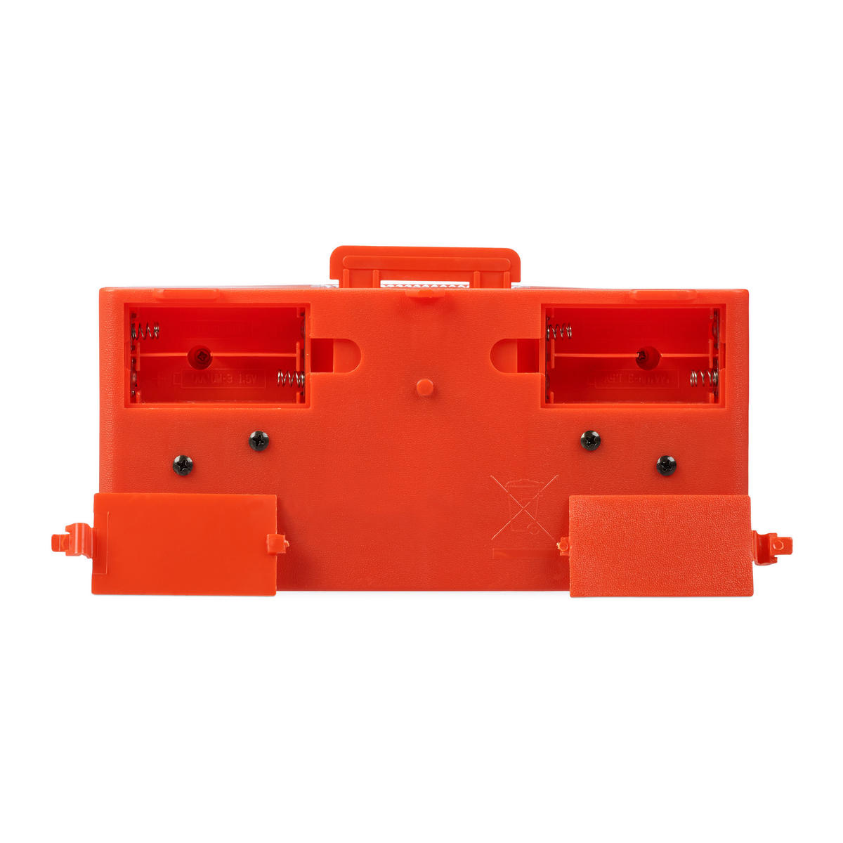 KARTENMISCHMASCHINE - Rot, Kunststoff (20.5/10.5cm) - Relaxdays