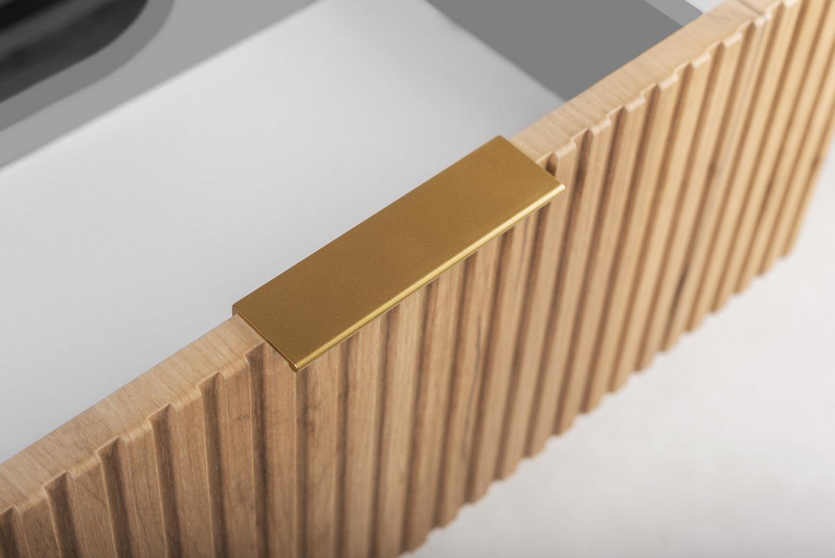 WASCHBECKUNTERSCHRANK Craft Eiche 80/51/41 cm - Eichefarben, Holzwerkstoff (80.4/51.7/41.5cm) - Rodan