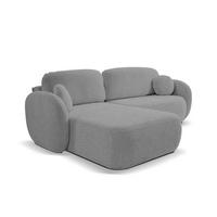 ECKSOFA OLEMO Anthrazit - Anthrazit, Textil (248/86.5/174cm) - Pillovely
