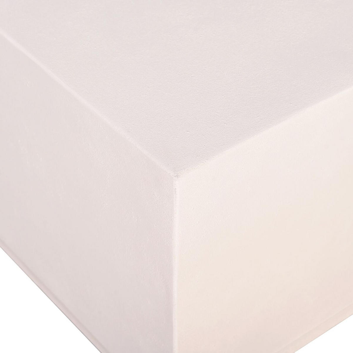 COUCHTISCH quadratisch 90cm, weiß - Weiß, Holz (90/90/42cm) - Giga Meubel