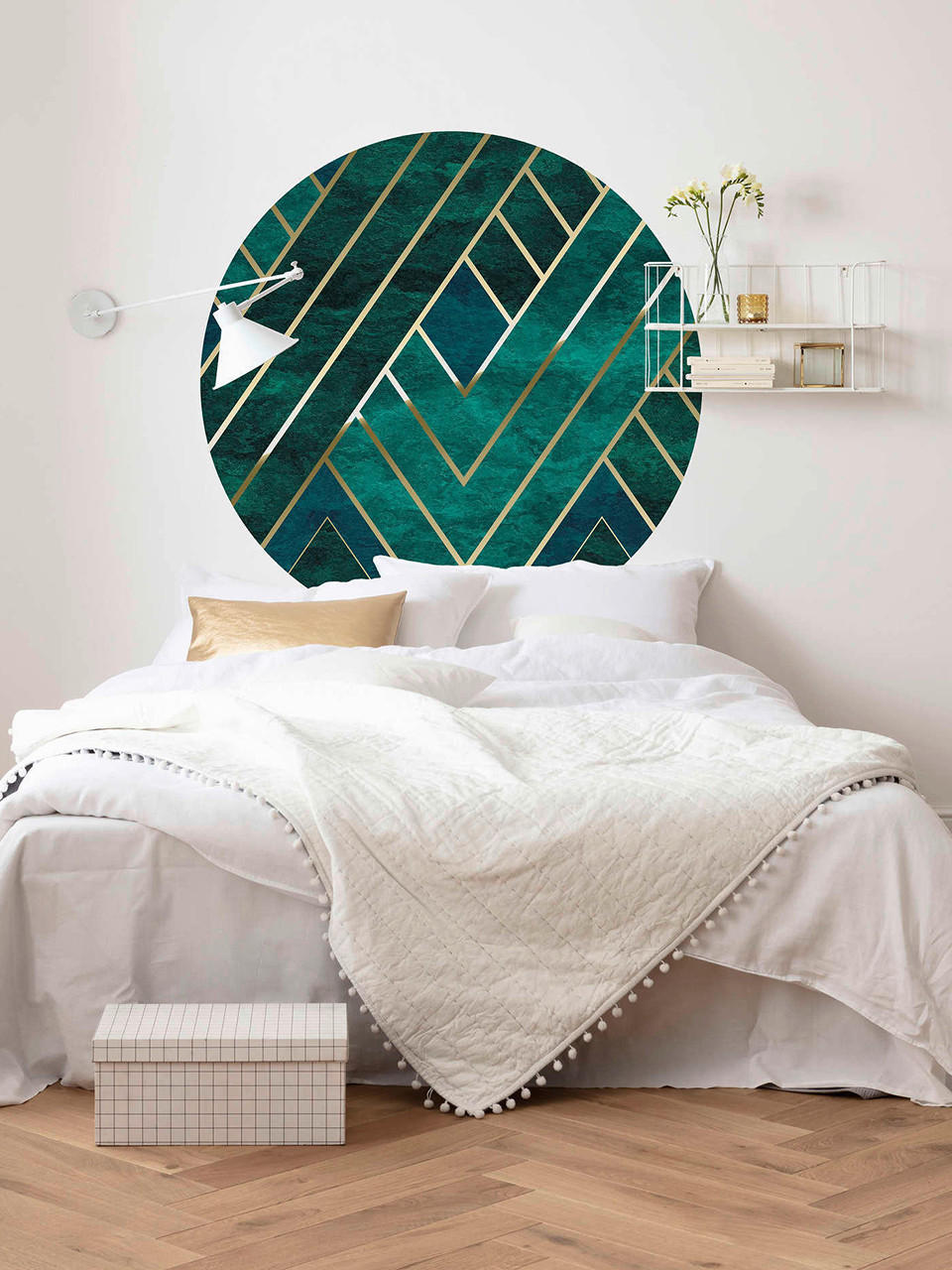 Wandgestaltung im Schlafzimmer: clevere Ideen