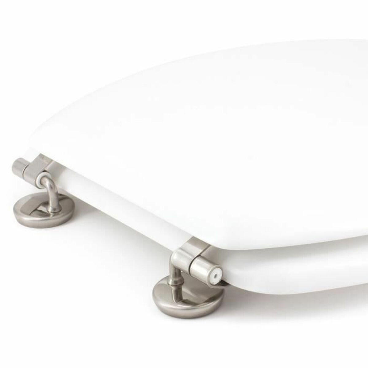 TOILETTENABDECKUNG Weiß - Weiß, Kunststoff (38.3/4.9/46cm) - Gelco
