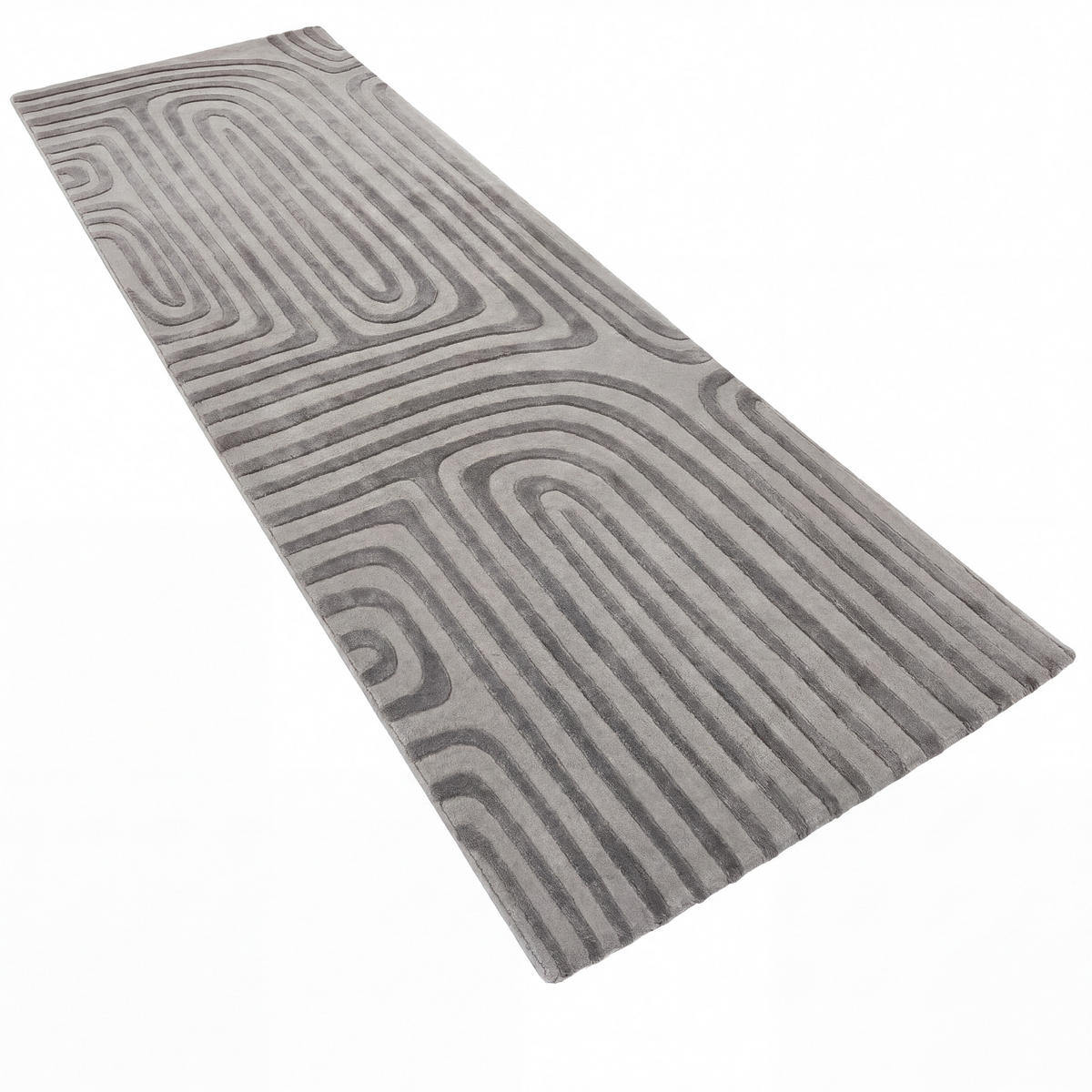 KURZFLORTEPPICH 80/150 cm Tinos 575 - Anthrazit, Textil (80/150cm) - Paco Home