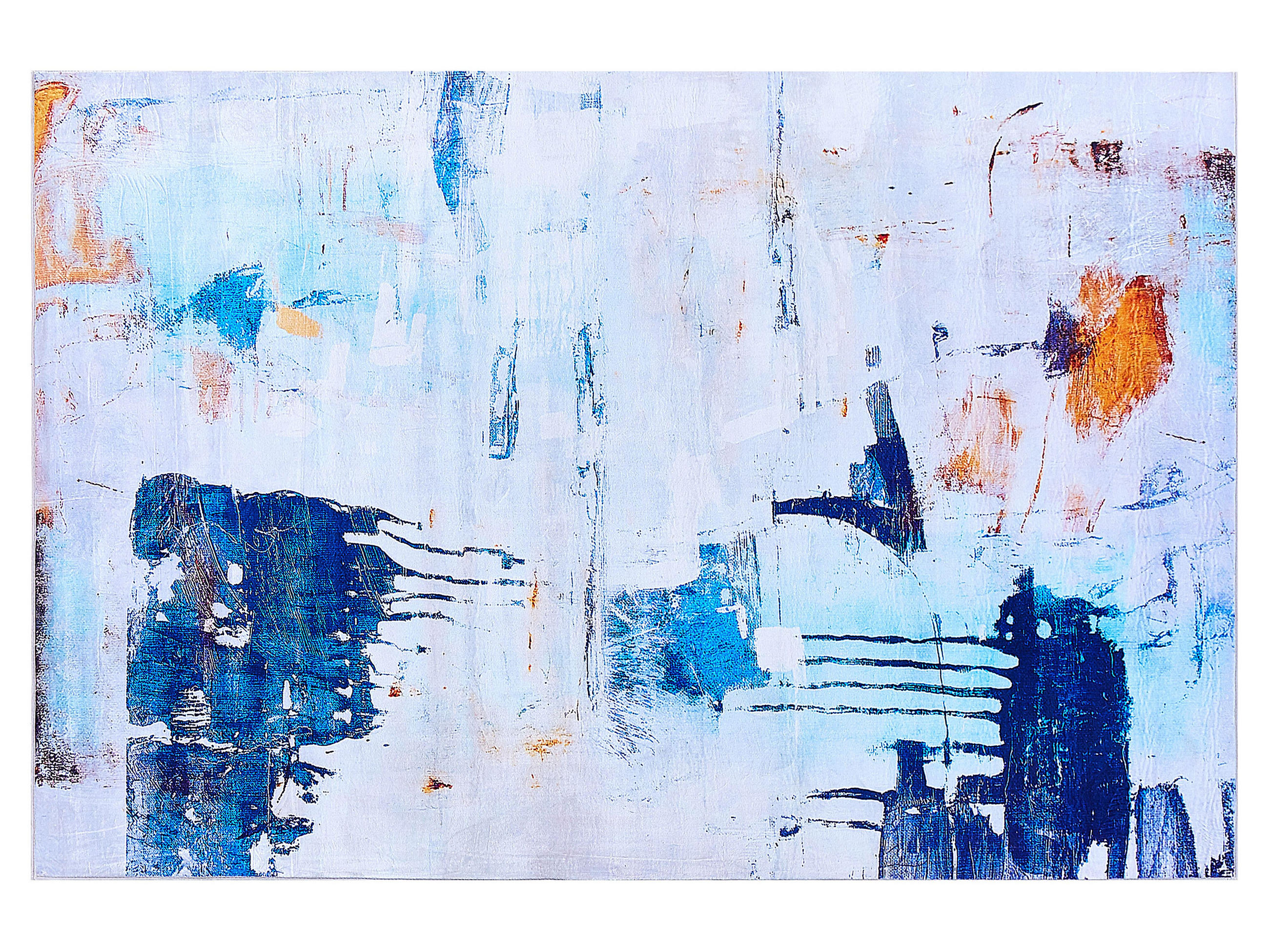 KURZFLOR-TEPPICH Adapazari 230/160 cm - Multicolor, Kunststoff (160/230cm) - Beliani