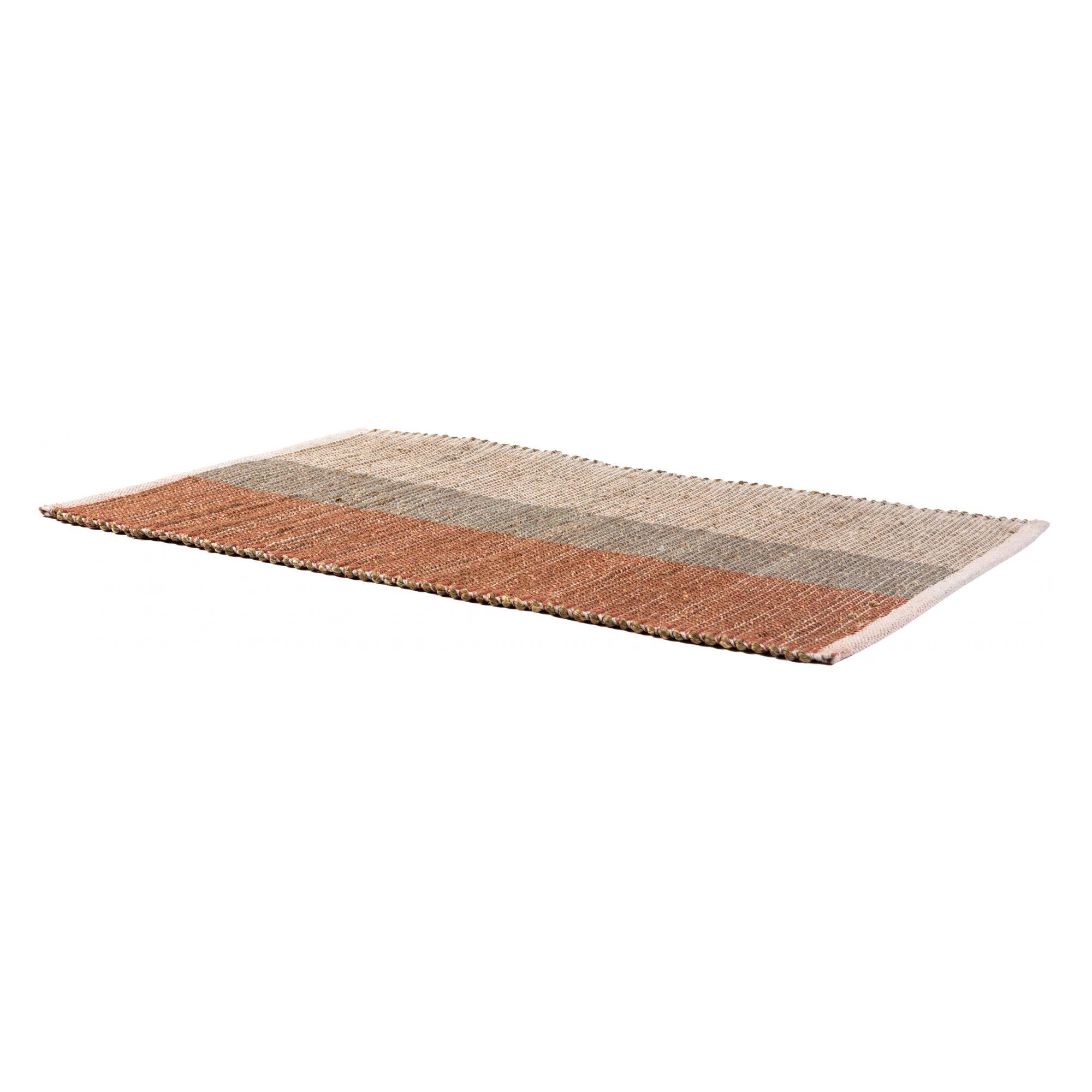 TEPPICH Karan terrakotta 60 x 90 x 1 cm - Dunkelorange, Textil (60/90cm) - Vivaraise