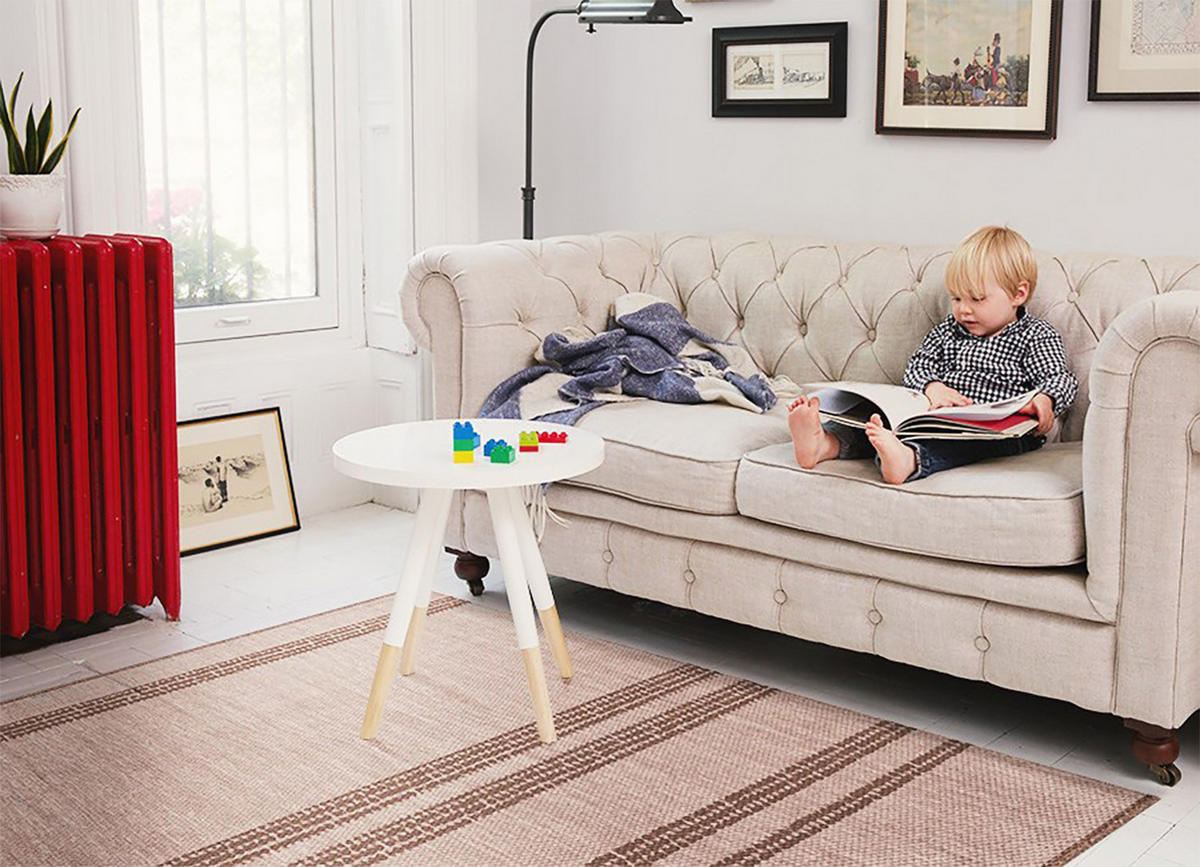 VINYL-TEPPICH 225x150 cm Braun - Braun, Kunststoff (150/1.6cm) - ArtPrintCave