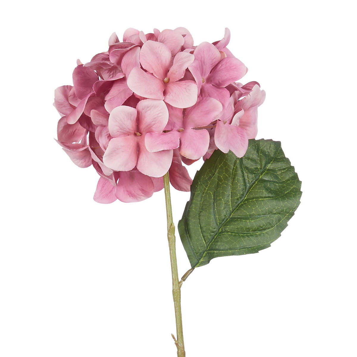 KUNSTBLUME Florista Hortensie - Rosa, Kunststoff (70cm) - Butlers