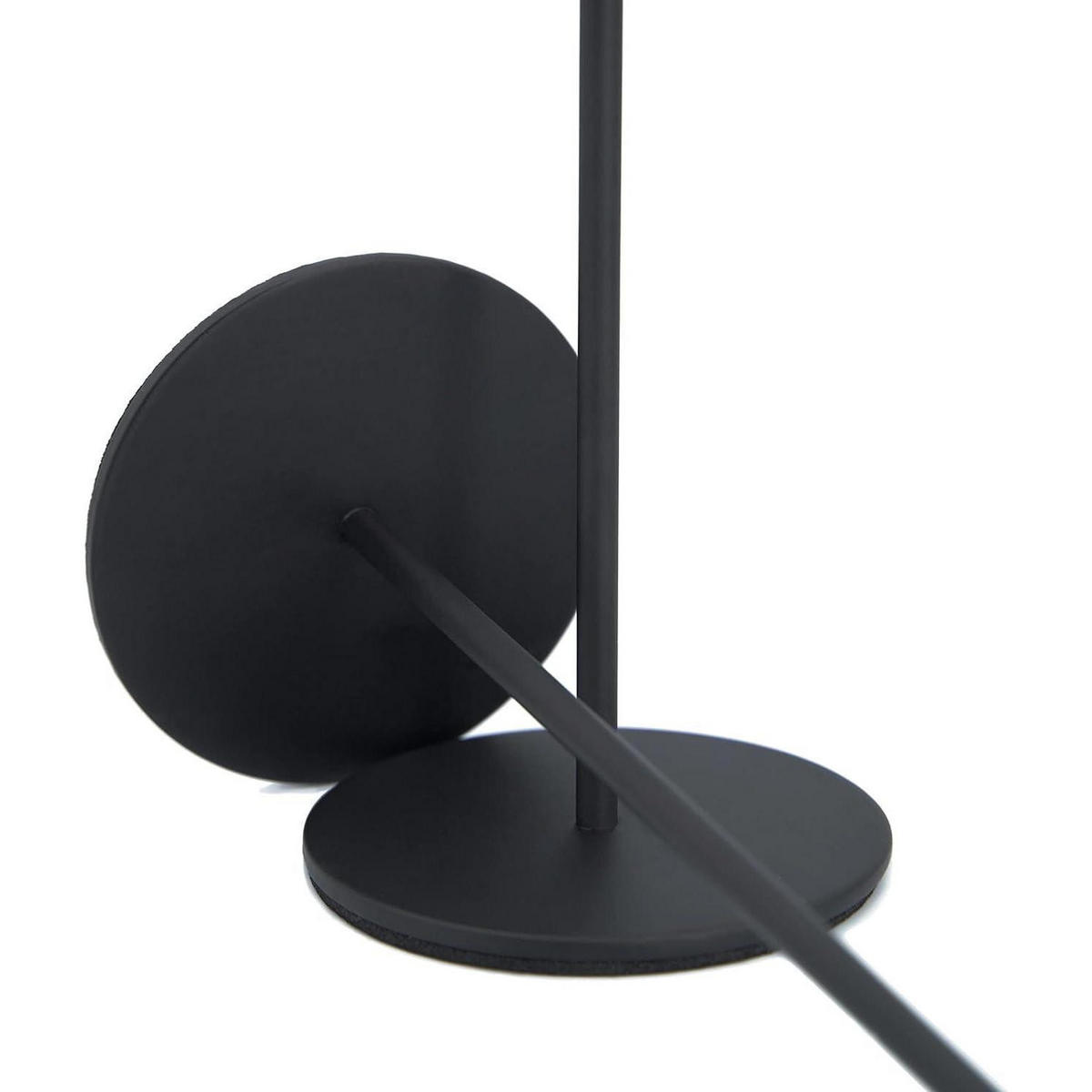 KERZENSTÄNDER 3-teiliges Set Schwarz - Schwarz, Metall (2/20/5cm)