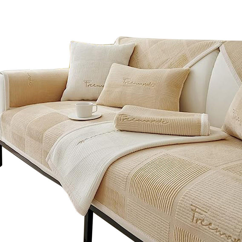 SOFAÜBERWURF Curry 1 Stück - Currygelb, Textil (70/70cm) - Coonoor