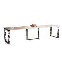 ESSTISCH Ewerest Max ausziehbar - Weiß Hochglanz, Holzwerkstoff (130/85/76cm) - Endo-Moebel