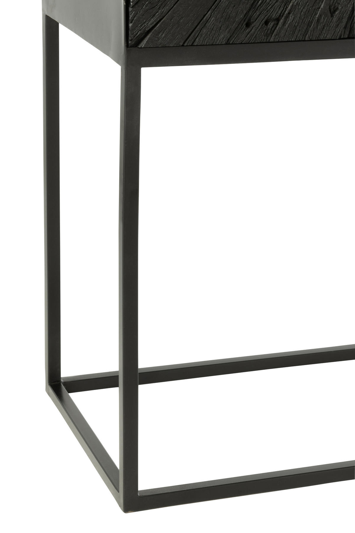 SCHRANK SHANIL - Holz - Schwarz - Schwarz, Holz (40/162/90cm) - J-Line