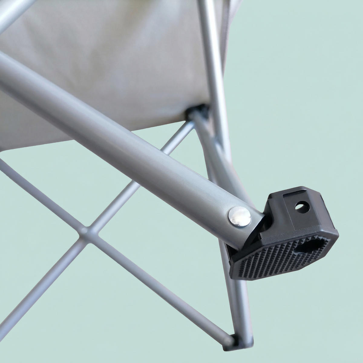 2XSKLÁDACÍ židle - tmavě modrá, kov/textil (81/97/54cm) - Relaxdays