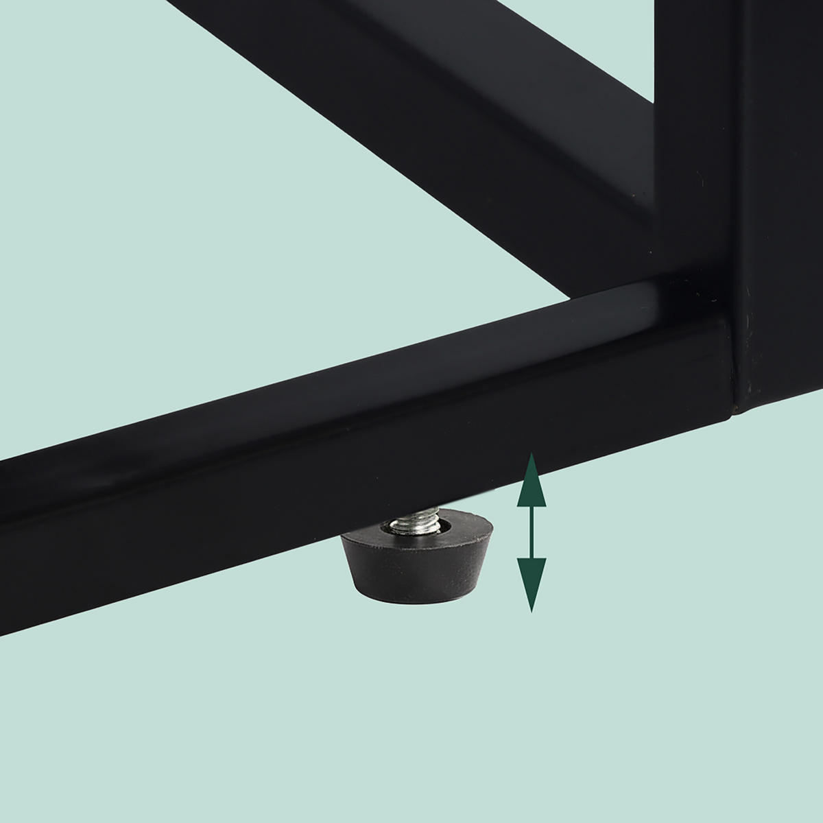 WEINREGAL - Schwarz, Holzwerkstoff/Metall (59/88/30cm) - Relaxdays