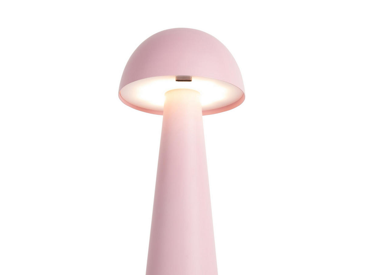 TISCHLAMPE LED Dome 7/7/16 cm - Pink, Metall (7/7/16cm) - Leitmotiv