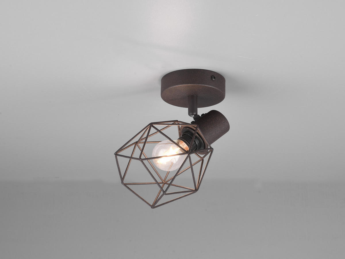 WANDSTRAHLER Industrial Rostoptik - Rostfarben, Metall (12/18/14cm) - meineWunschleuchte