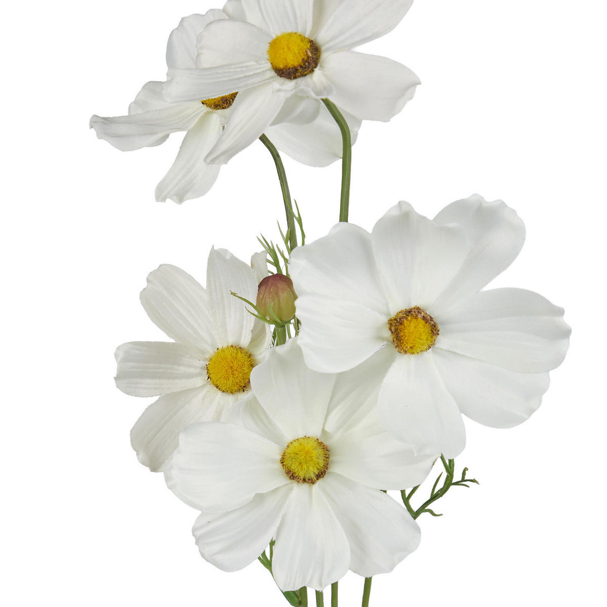 KUNSTBLUME Florista Galsang in blau - Orange, Kunststoff/Metall (78cm) - Butlers