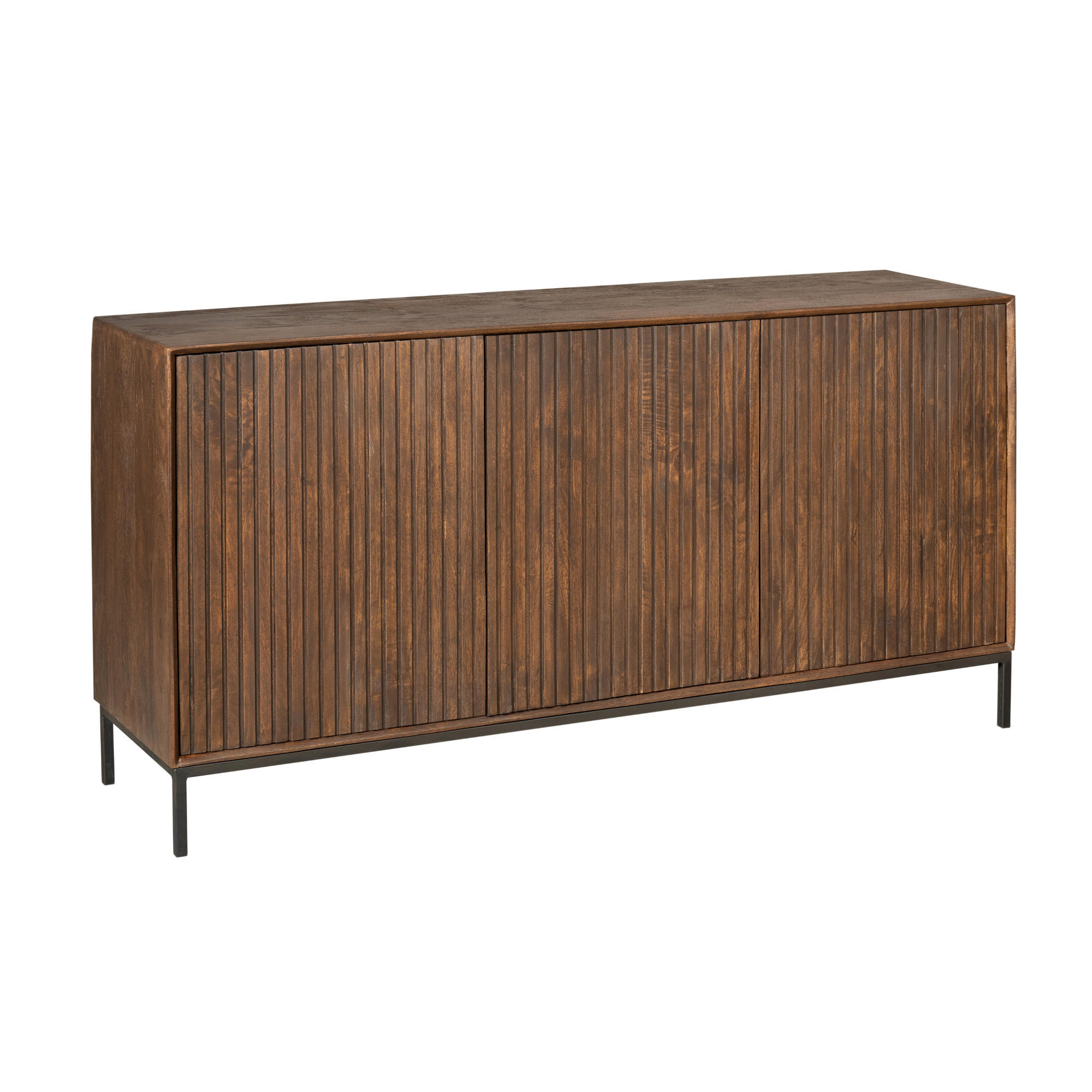 SIDEBOARD Madison Braun 45/165/55 cm - Braun, Holz (165/55/45cm) - Starfurn