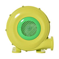 LUFTPUMPE elektrisch, für Hüpfburg Gebläsepumpe, Dauergebläse, ABS, Gelb+Grün - Multicolor, Kunststoff (26/35cm) - Outsunny