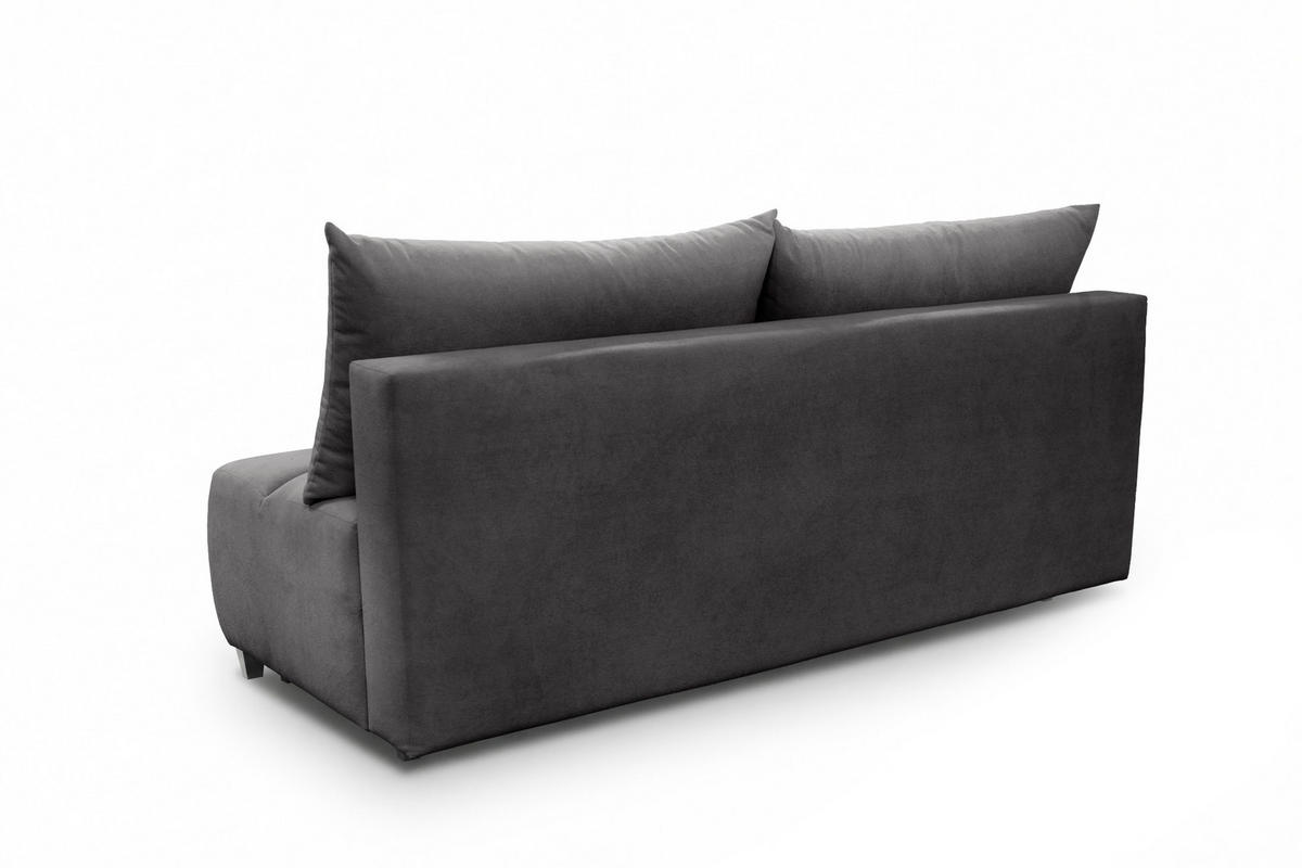 SOFA 196 cm in Graphit - Graphitfarben, Textil (196/79/100cm) - Home Collective